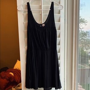 H&M Divided Black Sleeveless Scoop Neck Dress